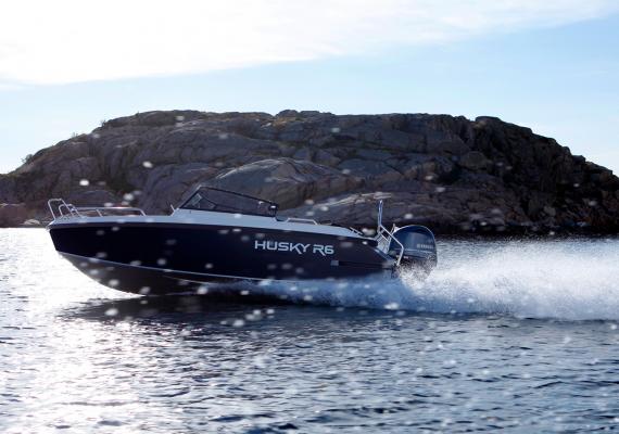 Husky R6 alumiinivene Salomarine