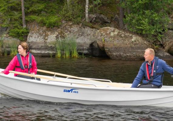 Suvi 465 Sadevesityhjentyvä Soutuvene Salomarine
