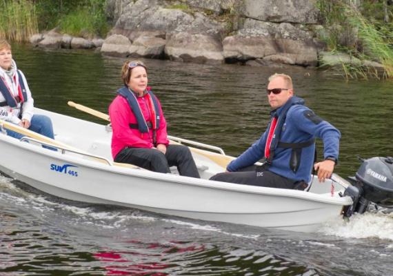 Suvi 465 Sadevesityhjentyvä Soutuvene Salomarine