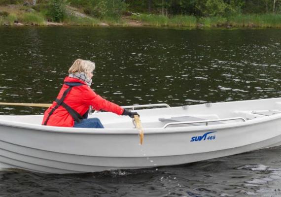 Suvi 465 Sadevesityhjentyvä Soutuvene Salomarine